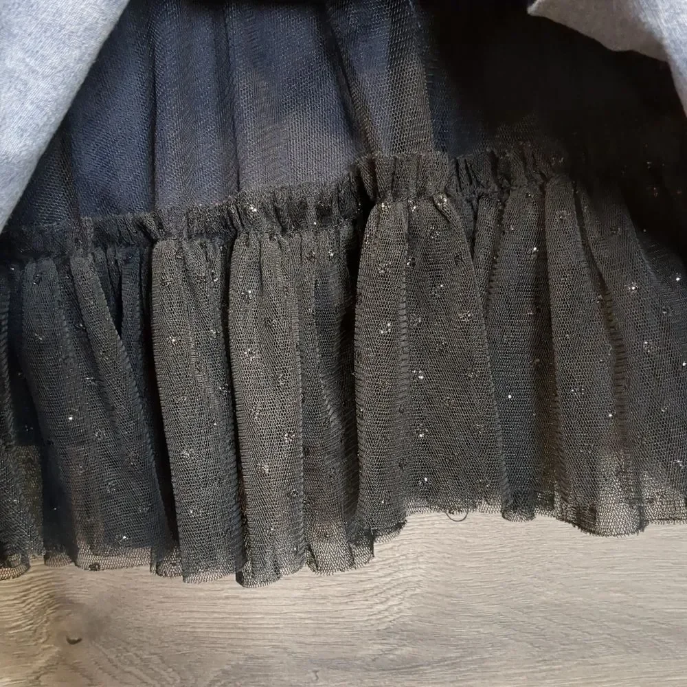 Justice Stretch Denim Skort Girls Size 14 Regular